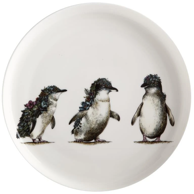 Maxwell And Williams Marini Ferlazzo Australian Families Plate 20cm Penguin Parade Gift Box