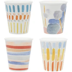 Ecology Strand Latte Cups 250ml Set Of 4