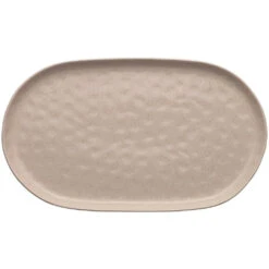 Ecology Speckle Oval Serving Platter 40 X 24 X 2cm Cheesecake