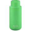 Frank Green 34oz Reusable Bottle - Push Button Lid - Neon Green