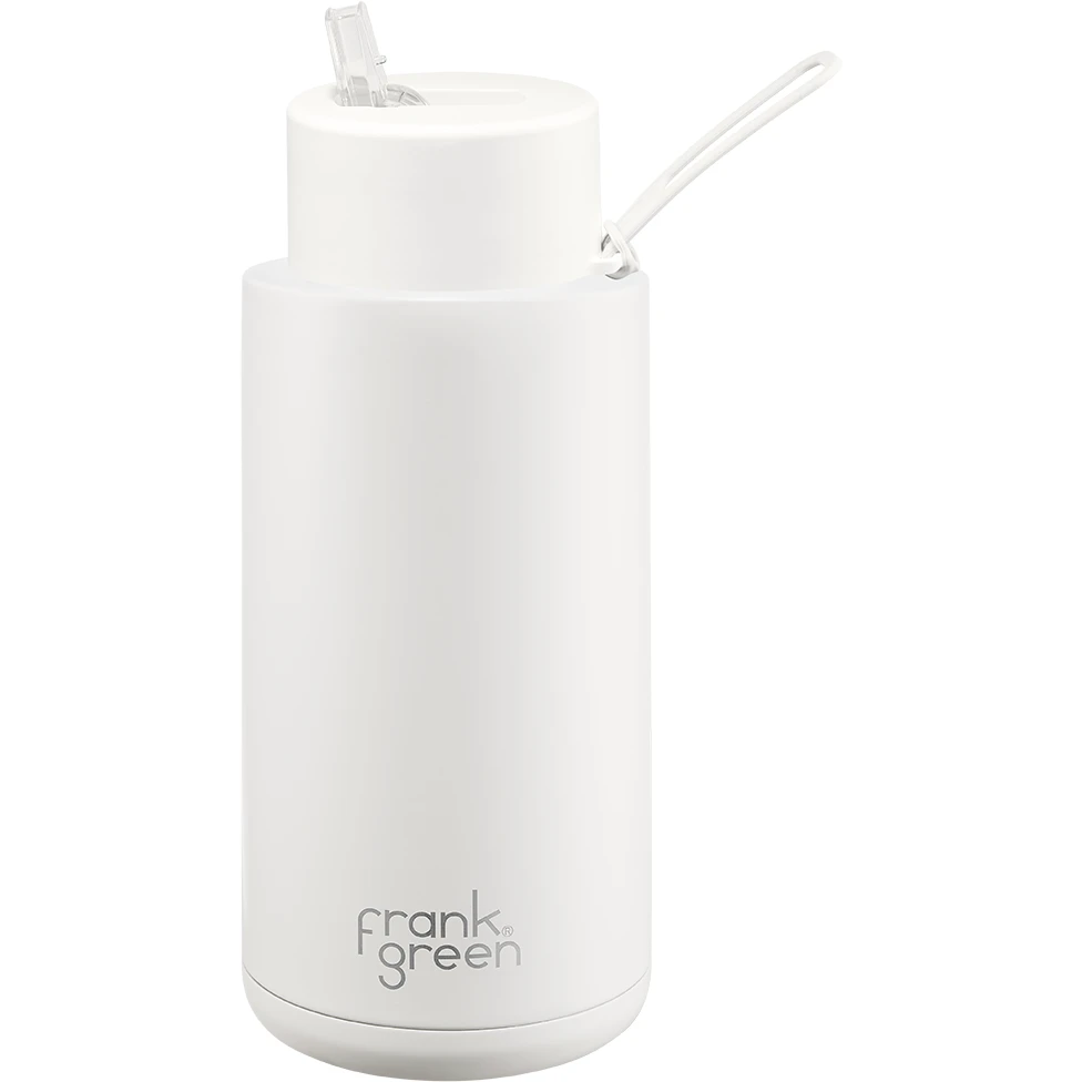Frank Green 34oz Reusable Bottle - Straw Lid - Cloud