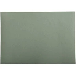 Maxwell And Williams Table Accents Leather Look Cowhide Placemat 43x30cm Sage