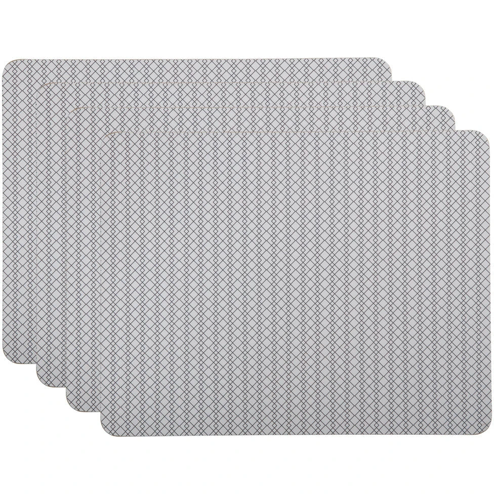 Maxwell And Williams Semaphore Cork Back Placemat 34x26.5cm Set Of 4 Gift Boxed