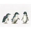 Maxwell And Williams Marini Ferlazzo Australian Families Tea Towel 50X70cm Penguin Parade