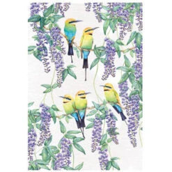 Maxwell And Williams Royal Botanic Gardens - Garden Friends Tea Towel Rainbow Bee-Eater