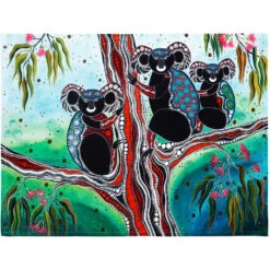 Maxwell And Williams Melanie Hava Journeys Tea Towel 50x70cm Koalas