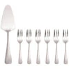 Maxwell And Williams Cosmopolitan Cake Server And Fork - 7 Piece Set