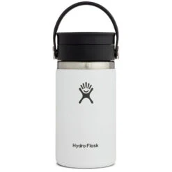 Hydro Flask 12oz Wide Mouth Coffee Cup Flex Sip Lid - White