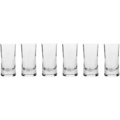Krosno Harmony Shot Glass 40Ml Set Of 6 Gift Boxed