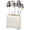KitchenCraft Lovello Utensil Holder 20x10x16Cm Cream