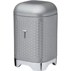 KitchenCraft Lovello Tea Canister 11x18cm 1.5L Grey