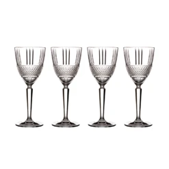 Maxwell And Williams Verona Wine Glass 225Ml Set Of 4 Gift Boxed