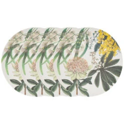 Maxwell And Williams The Blck Pen Golden Summer Bamboo Plate 27cm Set Of 4