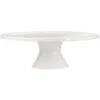 Maxwell And Williams White Basics Diamonds Footed Cake Stand 25cm Gift Boxed