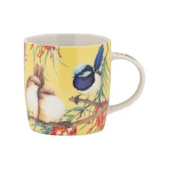 Maxwell And Williams Katherine Castle Bird Talk Mug 370ml Superb Fairy-wrens Gift Boxed