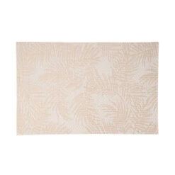 Maxwell And Williams Table Accents Placemat 45x30cm Frond Gold White