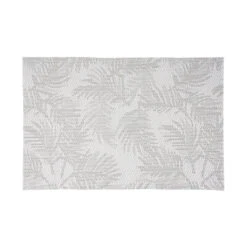 Maxwell And Williams Table Accents Placemat 45x30cm Frond Silver White