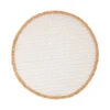 Maxwell And Williams Table Accents Placemat 38cm Round White Natural