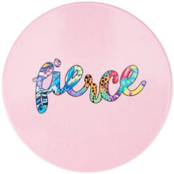 Maxwell And Williams Kasey Rainbow Be Fierce Ceramic Coaster 10cm Fierce