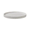 Maxwell And Williams Livvi Terrazzo Round Serving Tray 36cm White Gift Boxed