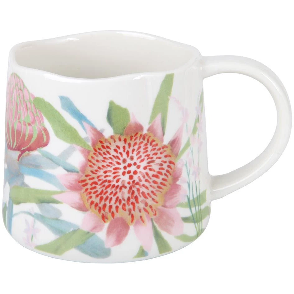 Maxwell And Williams Royal Botanic Gardens Native Blooms Mug 350ML Waratah