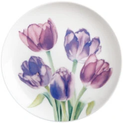 Maxwell And Williams Katherine Castle Floriade Plate 20cm Tulips Gift Boxed