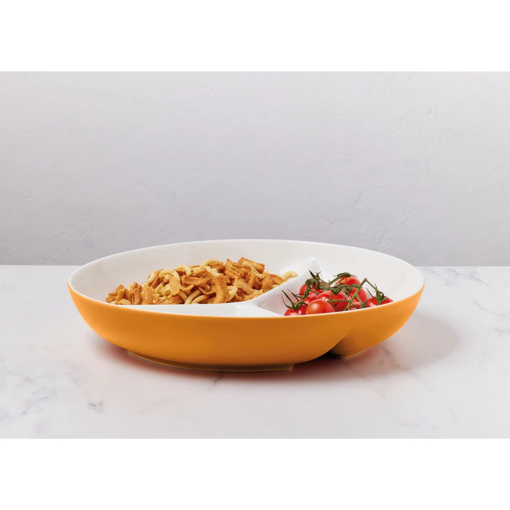 Maxwell And Williams Mezze Divided Platter 32cm Ochre Gift Boxed - Image 2