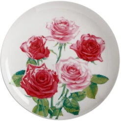 Maxwell And Williams Katherine Castle Floriade Plate 20cm Cabbage Roses Gift Boxed