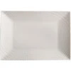 Maxwell And Williams White Basics Diamonds Rectangular Platter 25cm X 18cm