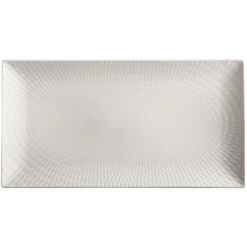 Maxwell And Williams White Basics Diamonds Rectangular Platter 35cm X 19cm