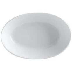 Maxwell And Williams White Basics Oval Bowl 20cm X 14cm