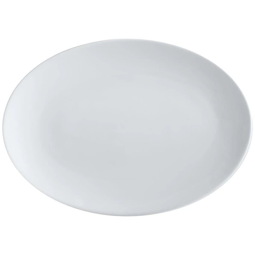 Maxwell And Williams White Basics Oval Plate 35cm X 25cm
