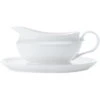 Maxwell And Williams White Basics Gravey Boat And Saucer 550ml
