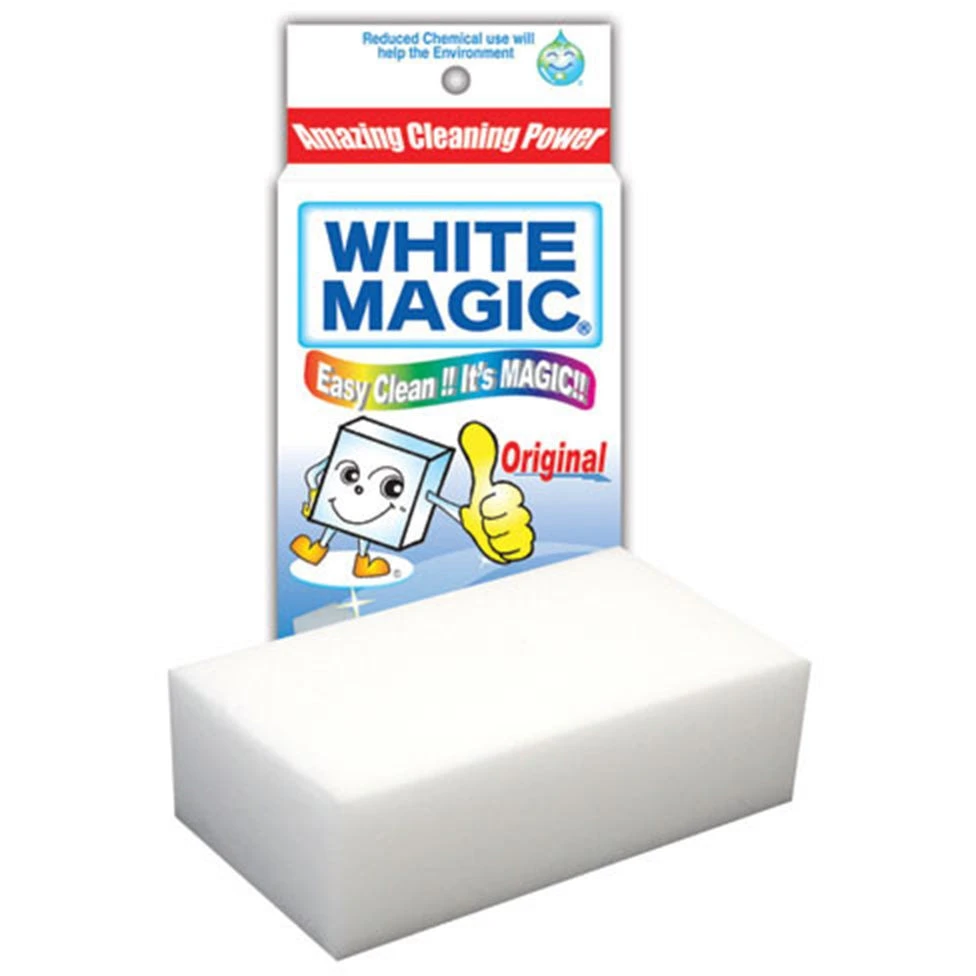 White Magic Standard Eraser Sponge - 8 Units