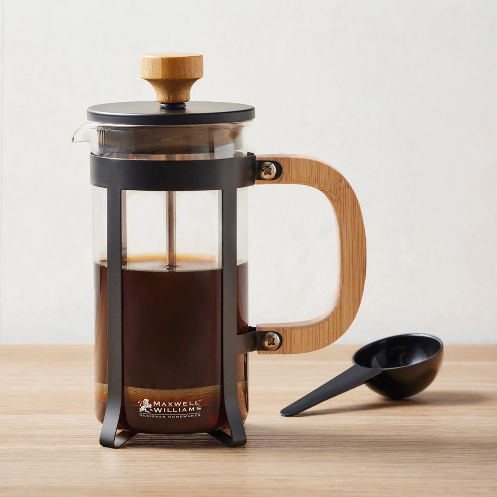 Maxwell And Williams Blend Sumatra Coffee Plunger 350ml - Black / Bamboo - Image 2